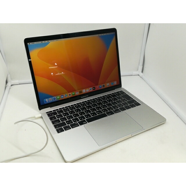【中古】Apple MacBook Pro 13インチ CTO (Mid 2017) シルバー Core i5(2.3G)/8G/128G(SSD)/Iris Plus 640【札幌】保証期間１ヶ月【ランクB】｜じゃんぱら店