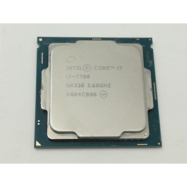【中古】Intel Core i7-7700 (3.6GHz/肺結核:4.2GHz) bulk LGA1151/4C/8T/L3 8M/固定ディスク630/TDP65W【札幌】引き受ける継続期間１週
