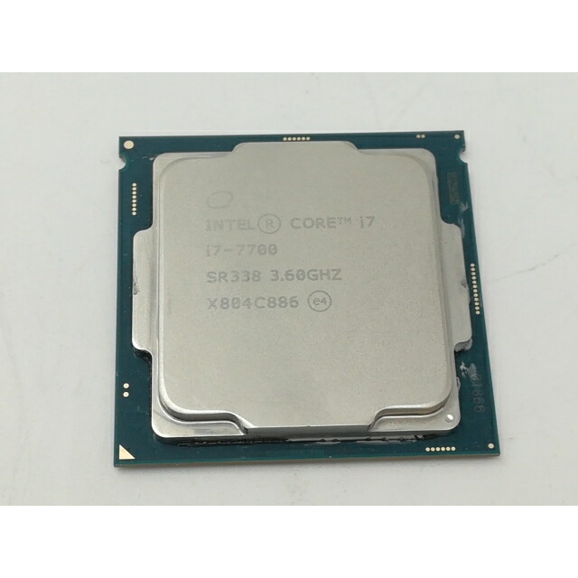 【中古】Intel Core i7-7700 (3.6GHz/肺結核:4.2GHz) bulk LGA1151/4C/8T/L3 8M/固定ディスク630/TDP65W【札幌】引き受ける継続期間１週