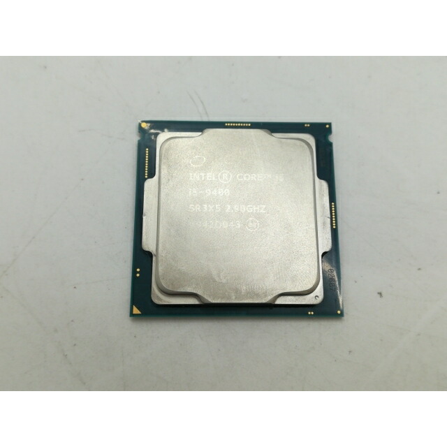 【中古】Intel Core i5-9400 (2.9GHz/結核症:4.1GHz/SR3X5/U0) bulk LGA1151/6C/6T/L3 9M/UHD630/TDP65W【札幌】言いはなつ継続期間１週