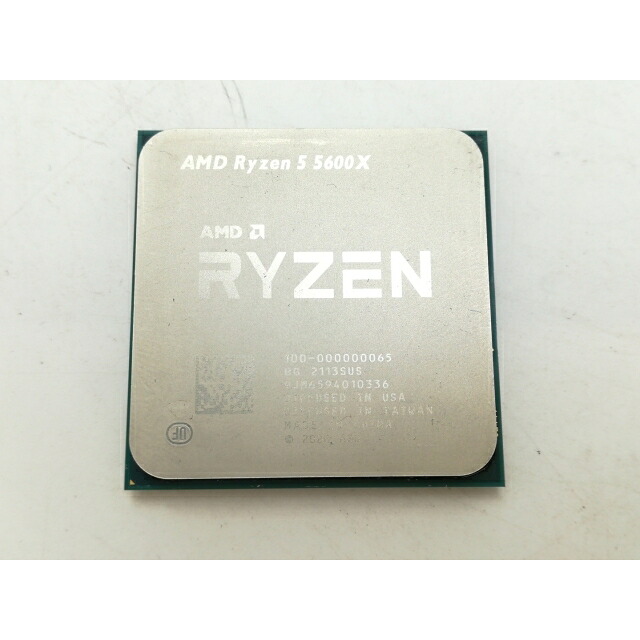 【中古】AMD Ryzen 5 5600X (3.7GHz/TC:4.6GHz) BOX AM4/6C/12T/L3 32MB/TDP 65W【札幌】引きうける継続期間１週