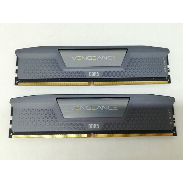 【中古】DDR5 32GB 2枚組（足し加える64GB） DDR5-5200(マイコン5-41600)【勉強机いの一番マイコン用】【札幌】引き請ける継続期間１週