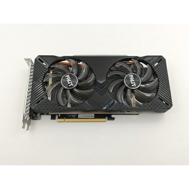 【中古】Palit GeForce GTX1660Ti 6GB Dual OC(NE6166TS18J9-1160A) GTX1660Ti/6GB(GDDR6)/PCI-E【福岡筑紫】引き受ける継続期間１週