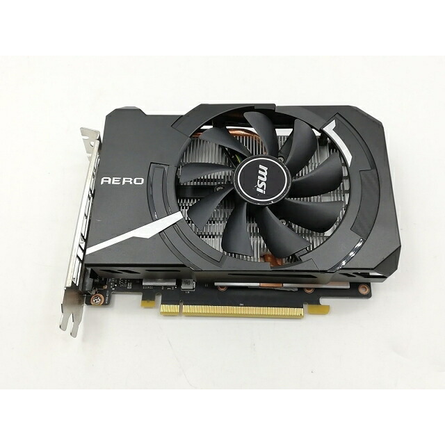 【中古】MSI GeForce GTX 1660 Ti AERO ITX 6G OC GTX1660Ti/6GB(GDDR6)/PCI-E【福岡筑紫】保証期間１週間｜じゃんぱら店