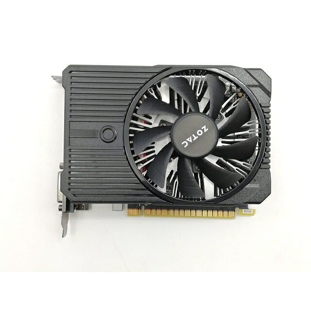 【中古】ZOTAC GeForce GTX 1050 Ti 4GB Mini（ZT-P10510A-10L）GTX1050Ti/4GB(GDDR5)/PCI-E【福岡筑紫】保証期間１週間