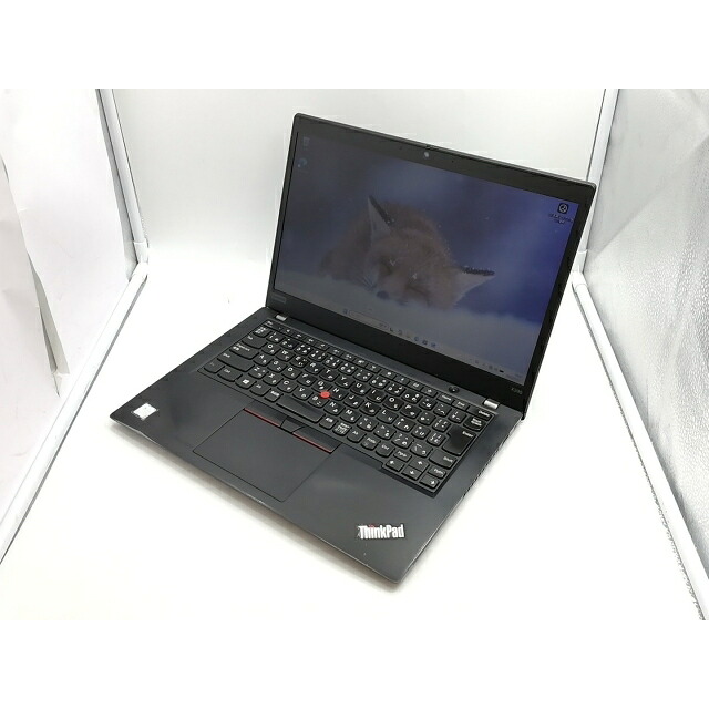 【中古】Lenovo ThinkPad X390 20Q1S12600 黒いこと【i5-8265U 8G 256G(SSD) 1GbE 無線LAN 13LCD(1366x768)】【福岡筑紫】引き受ける継続期間１ヶ月【序列付けるC】