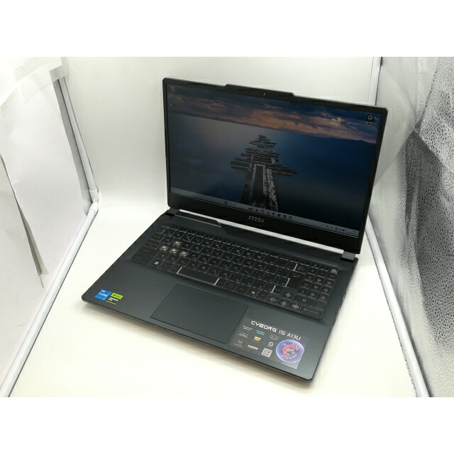 【中古】MSI Cyborg 15 Cyborg-15-A13UC-3250JP【i5-13420H 16G 512G(SSD) RTX3050 1GbE 無線LAN 15LCD(1920x1080/144サイクル)】【福岡筑紫】引き請ける継続期間１ヶ月【位置付けるA】 ノートPC-パソコン・周辺機器