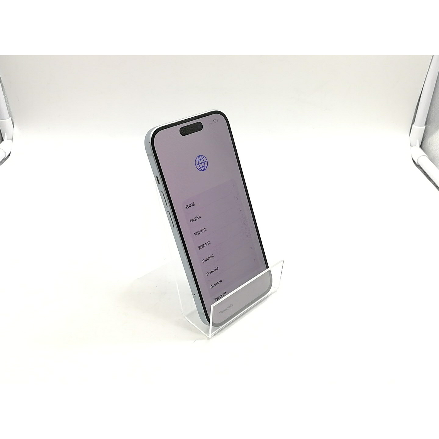 【中古】【赤ロム保証あり】Apple SoftBank 【SIMフリー】 iPhone 15 128GB ブルー MTML3J/A【福岡筑紫】保証期間１ヶ月【ランクB】