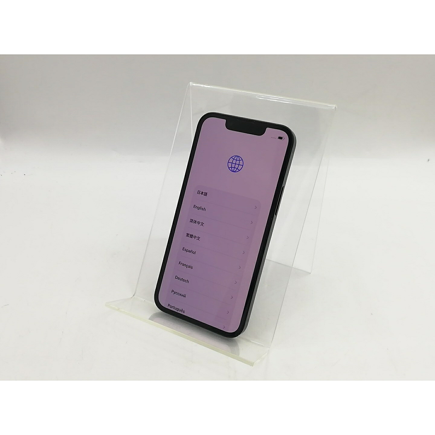 【中古】Apple au 【SIMフリー】 iPhone 13 mini 128GB ミッドナイト MLJC3J/A【福岡筑紫】保証期間１ヶ月【ランクA】
