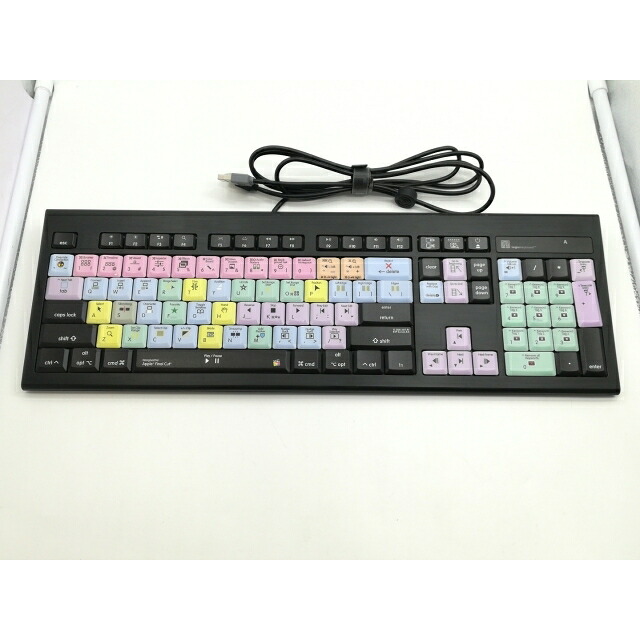 【中古】Logickeyboard Logickeyboard ASTRA パソコン US KB-MBWH【福岡筑紫】引き受ける継続期間１週