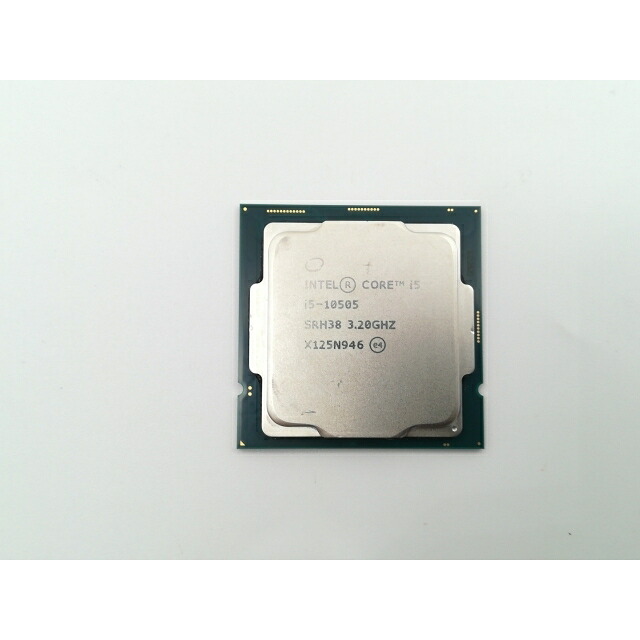 【中古】Intel Core i5-10505 (3.2GHz/TB:4.5GHz) bulk LGA1200/6C/12T/L3 12M/UHD630/TDP65W【福岡筑紫】保証期間１週間｜じゃんぱら店