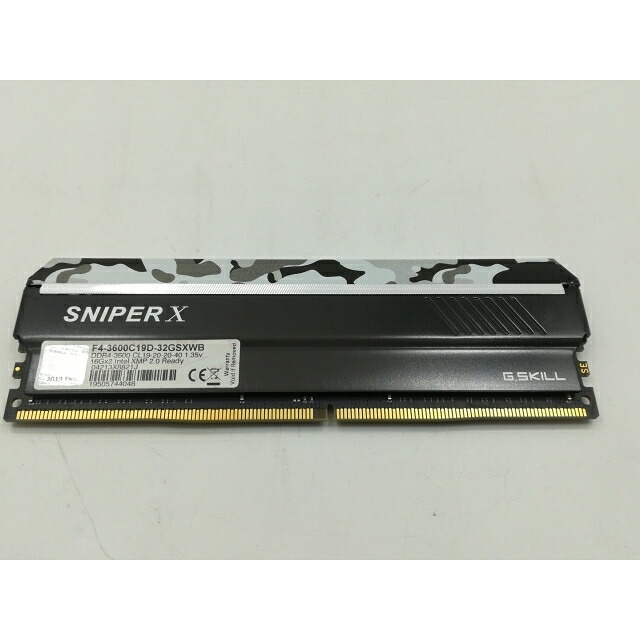 【中古】DDR4 16GB PC4-28800(DDR4-3600)【デスクトップPC用】【福岡筑紫】保証期間１週間｜じゃんぱら店