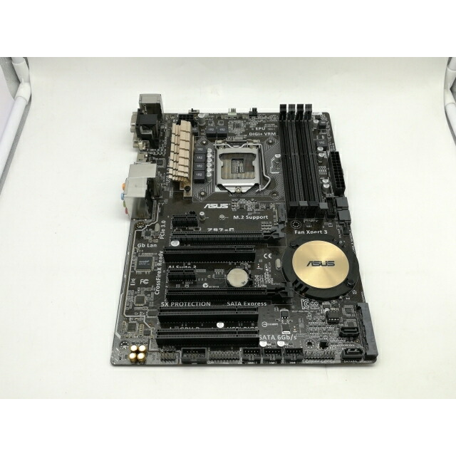 【中古】ASUS Z97-C Z97/LGA1150/M.2/SATA Express/ATX【広島】保証期間１週間