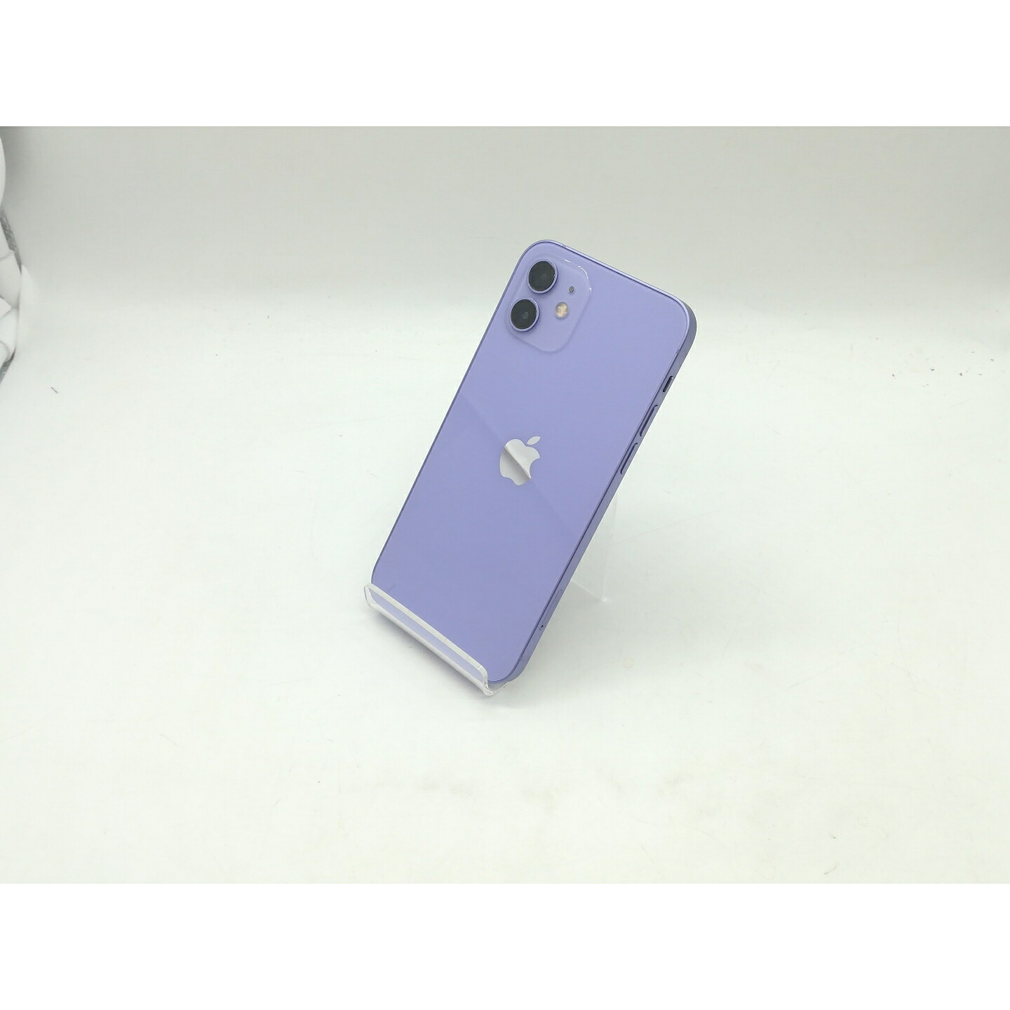 【中古】Apple docomo 【SIMロック解除済み】 iPhone 12 128GB パープル MJNJ3J/A【広島】保証期間１ヶ月【ランクB】