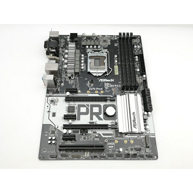 【中古】ASRock Z270 Pro4 Z270/LGA1151/ATX【熊本】引きうける継続期間１週