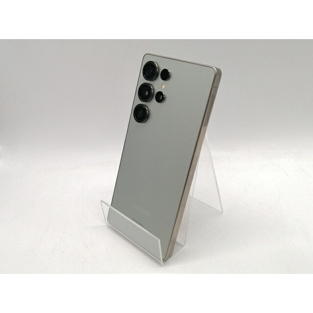 【中古】SAMSUNG 国内版 【SIM無償性】 Galaxy S25 Ultra チタニウムジェードグリーン 12GB 256GB SM-S938Q【熊本】引き受ける継続期間１ヶ月【価値づけるA】