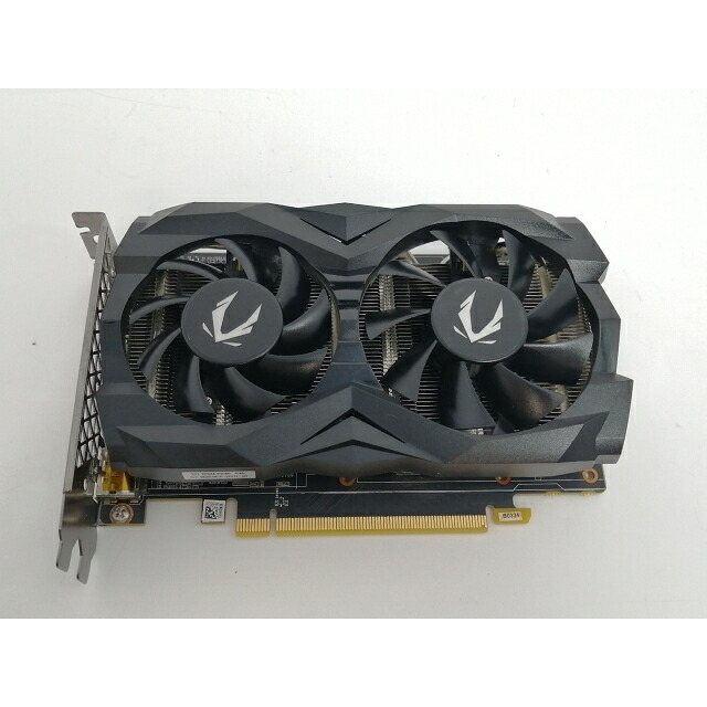【中古】ZOTAC GAMING GeForce GTX 1660 6GB GDDR5（ZT-T16600F-10L） GTX1660/6GB(GDDR5)/PCI-E【熊本】保証期間１週間