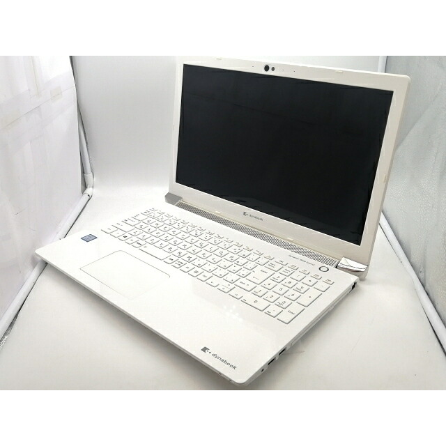 【中古】Dynabook dynabook T7 P3-T7KS-BW P3T7KSBW リュックホワイト【i7-8565U 8G 1T(HDD)+256G(SSD) BDマルチ 1GbE WiFi 15LCD(1920x1080)】【熊本】保証期間１ヶ月【ランクB】｜じゃんぱら店