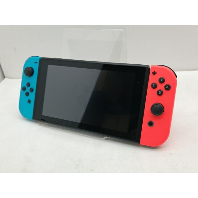 【中古】Nintendo Switch 本体 Joy-Con(L) ネオンブルー/(R) ネオンレッド HAD-S-KABAA 【2019年8月】【熊本】保証期間１ヶ月【ランクC】｜じゃんぱら店