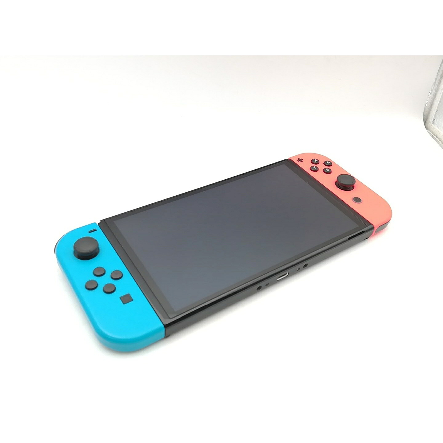 【中古】Nintendo Switch 本体 (有機ELモデル) HEG-S-KABAA ネオンブルー・ネオンレッド 【2021年10月】【熊本】保証期間1ヶ月【ランクC】|じゃんぱら店