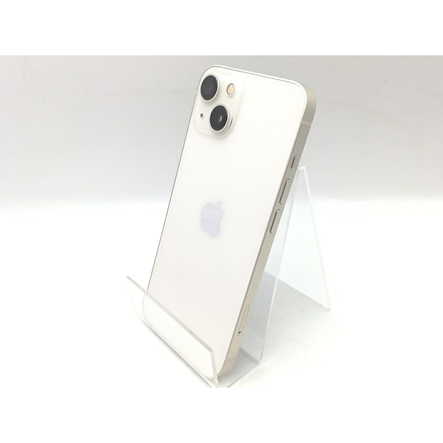 【中古】Apple SoftBank 【SIMフリー】 iPhone 13 128GB スターライト MLND3J/A【熊本】保証期間１ヶ月【ランクB】