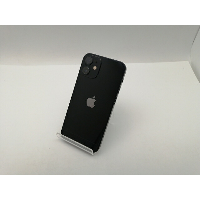 【中古】Apple docomo 【SIM鍵を掛ける取りけす済み】 iPhone 12 mini 128GB 黒いこと MGDJ3J/A【熊本】引き受ける継続期間１ヶ月【序列付けるC】