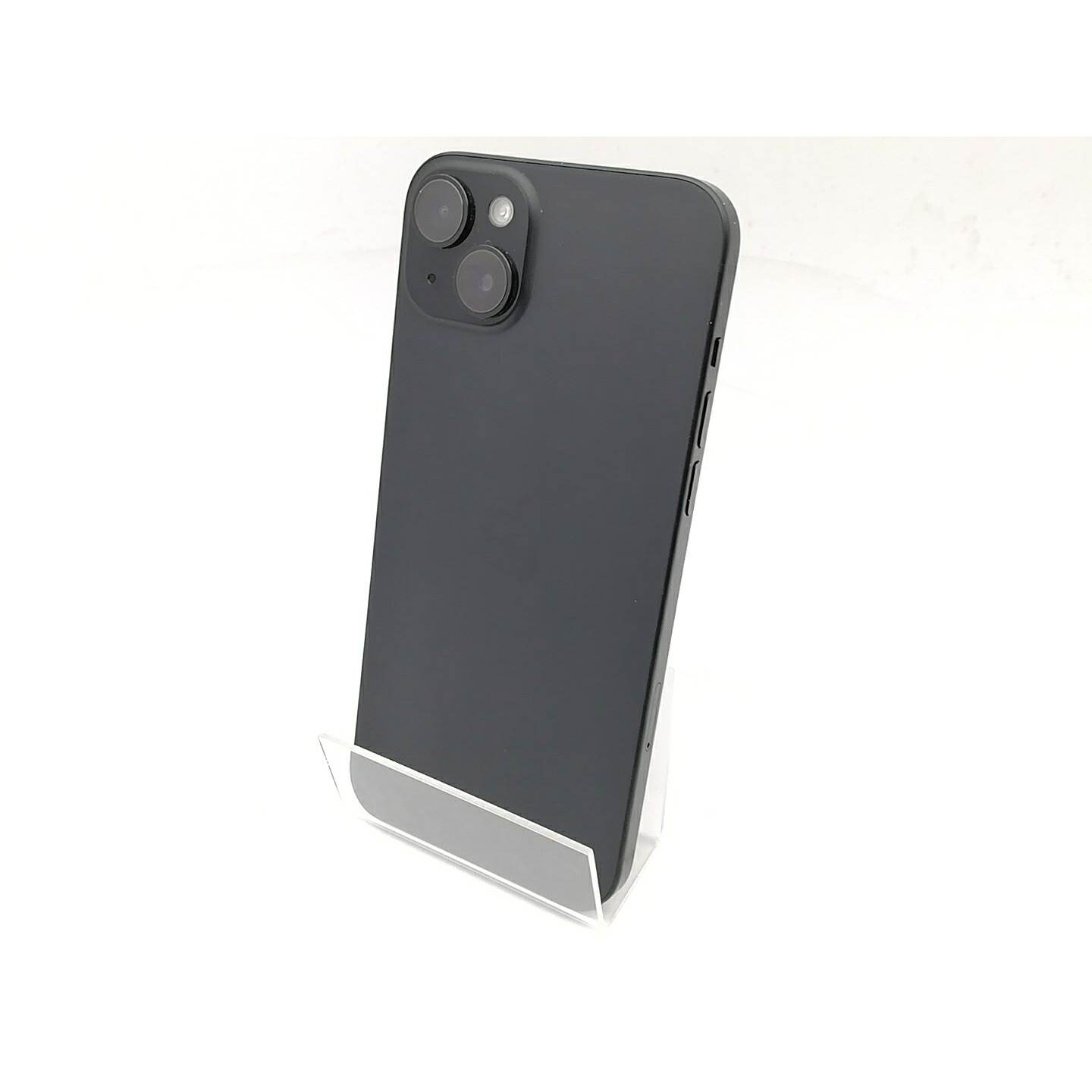 【中古】Apple 国内版 【SIMフリー】 iPhone 15 Plus 128GB ブラック MU083J/A【熊本】保証期間１ヶ月【ランクC】