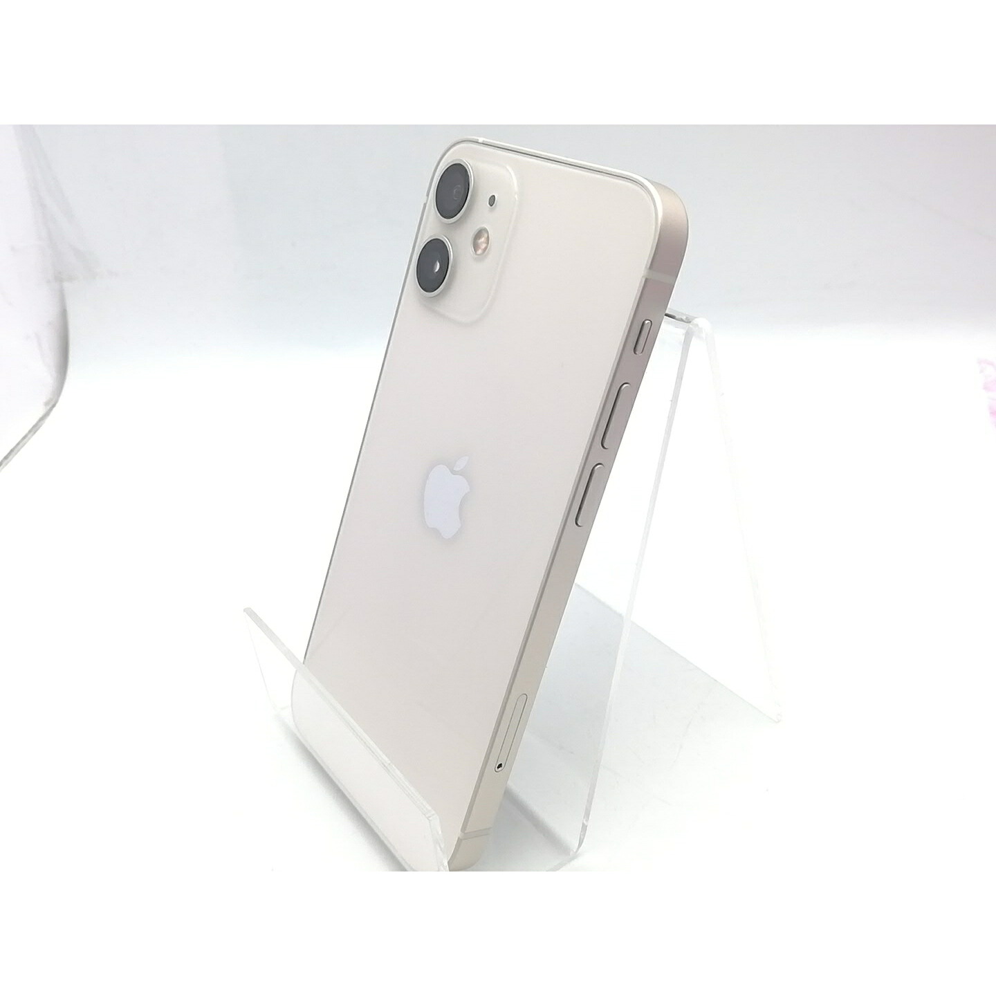 【中古】Apple 国内版 【SIMフリー】 iPhone 12 mini 64GB ホワイト MGA63J/A【熊本】保証期間１ヶ月【ランクB】