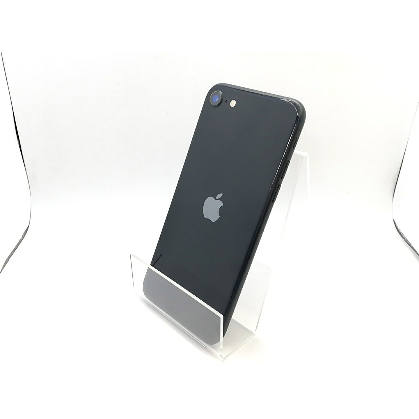 【中古】Apple au 【SIM無償性】 iPhone SE（第3時人） 64GB 夜夜中 MMYC3J/A【熊本】引き受ける継続期間１ヶ月【序列付けるC】