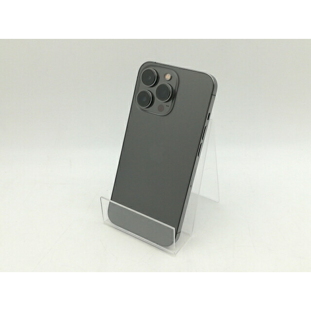 【中古】Apple 国内版 【SIMフリー】 iPhone 13 Pro 256GB グラファイト MLUN3J/A【熊本】保証期間１ヶ月【ランクC】
