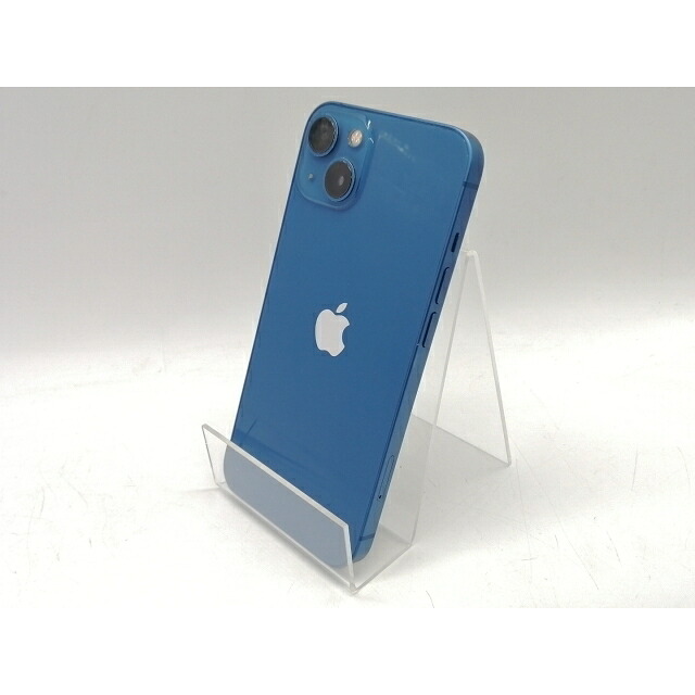 【中古】【赤ロム保証あり】Apple SoftBank 【SIMフリー】 iPhone 13 128GB ブルー MLNG3J/A【熊本】保証期間１ヶ月【ランクB】