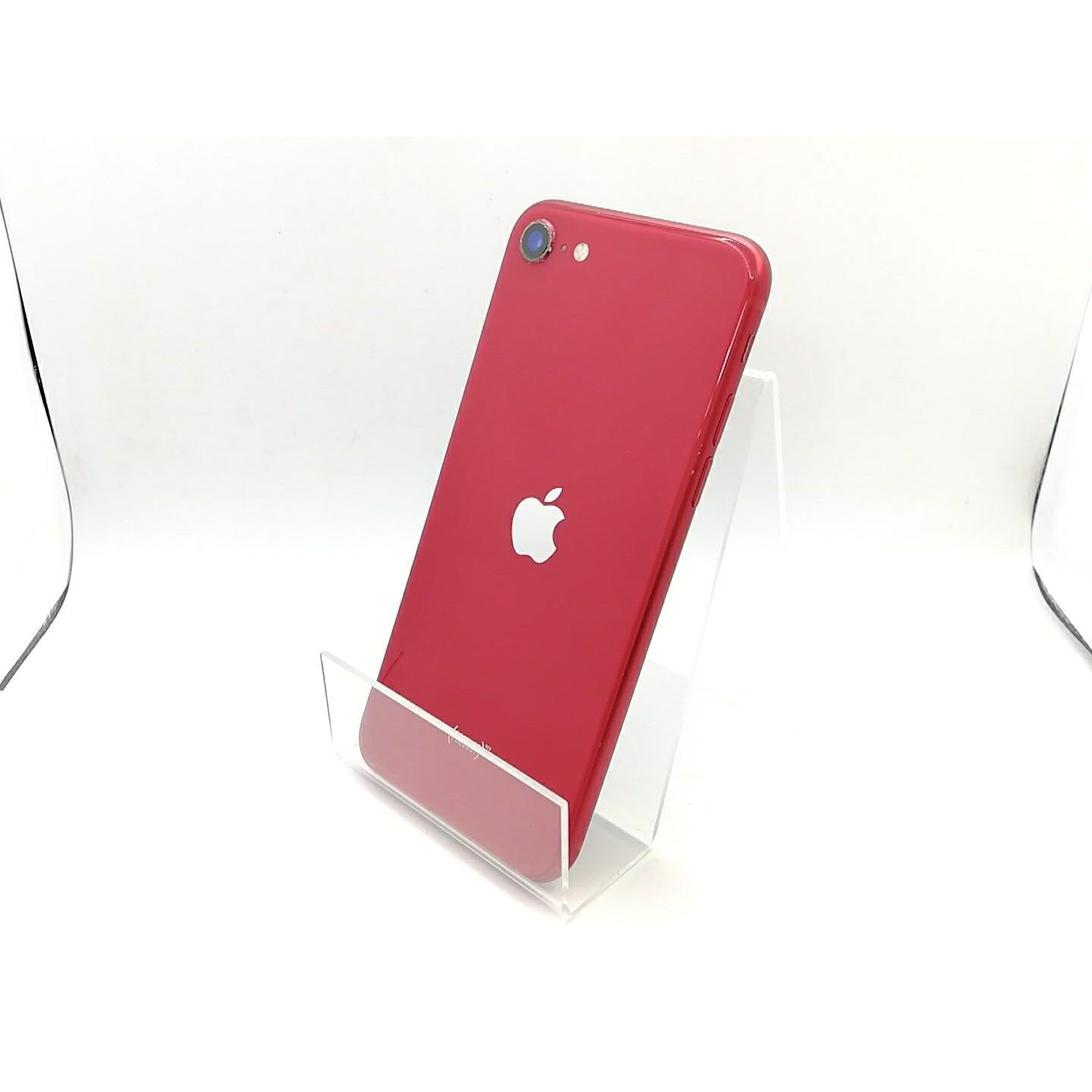 【中古】Apple UQmobile 【SIM鍵を掛ける取り消す済み】 iPhone SE（第2時人） 64GB (PRODUCT)RED MHGR3J/A（後期型番）【熊本】引き請ける継続期間１ヶ月【位置づけるB】