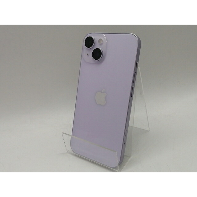 【中古】Apple docomo 【SIMフリー】 iPhone 14 128GB パープル MPUY3J/A【熊本】保証期間１ヶ月【ランクB】｜じゃんぱら店 43,188円