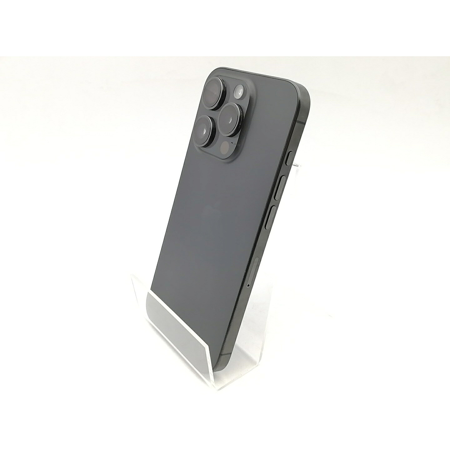 【中古】Apple 国内版 【SIMフリー】 iPhone 15 Pro 128GB ブラックチタニウム MTU73J/A【熊本】保証期間１ヶ月【ランクB】｜じゃんぱら店