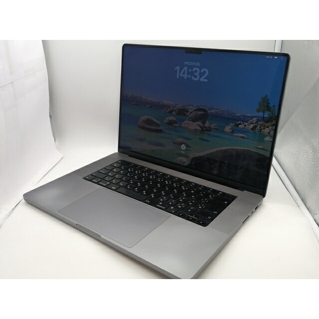 【中古】Apple MacBook Pro 16インチ M1 Max(CPU:10C/GPU:32C) 32GB/1TB スペースグレイ MK1A3J/A (16インチ, 2021)【熊本】保証期間１ヶ月【ランクB】
