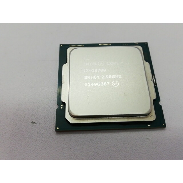【中古】Intel Core i7-10700 (2.9GHz/結核症:4.8GHz) bulk LGA1200/8C/16T/L3 16M/UHD630/TDP65W【熊本】引き請ける継続期間１週