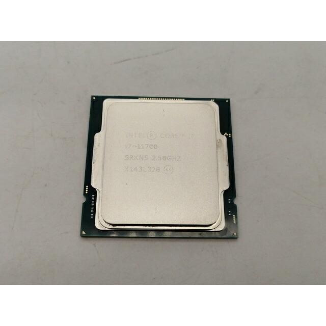 【中古】Intel Core i7-11700 (2.5GHz/TB:4.8GHz) Bulk LGA1200/8C/16T/L3 16M/UHD750/TDP65W【熊本】保証期間１週間