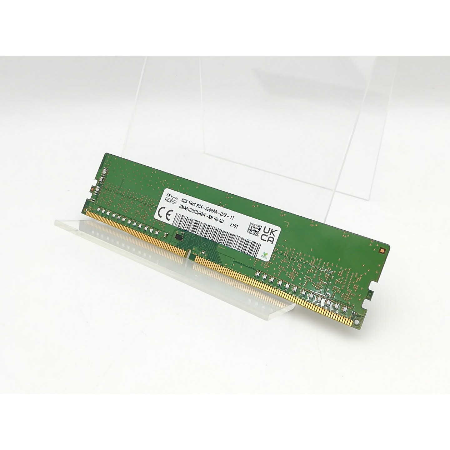 【中古】DDR4 8GB PC4-25600(DDR4-3200)【デスクトップPC用】【熊本】保証期間１週間