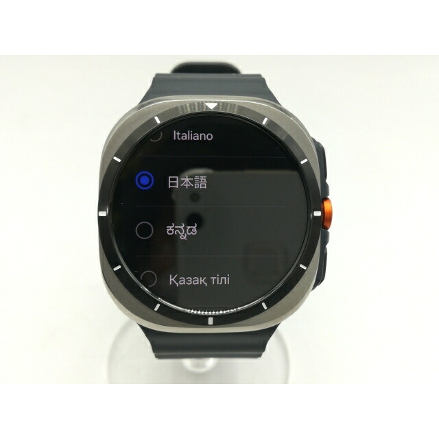 【中古】SAMSUNG Galaxy Watch Ultra (2025) LTEひな形 SM-L705FZS5KDI [チタニウム しろがね色]【町田】引きうける継続期間１ヶ月【位置づけるA】