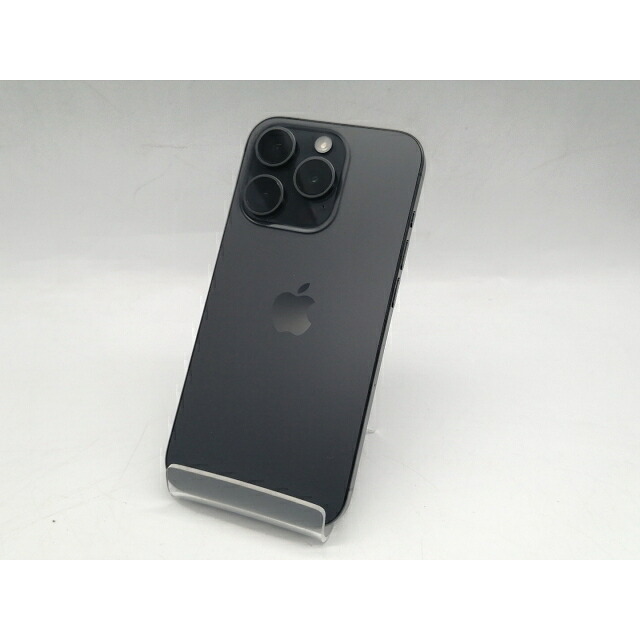 【中古】Apple 国内版 【SIM無償性】 iPhone 15 Pro 256GB 黒いことチタニウム MTUC3J/A【町田】引き受ける継続期間１ヶ月【価値づけるB】