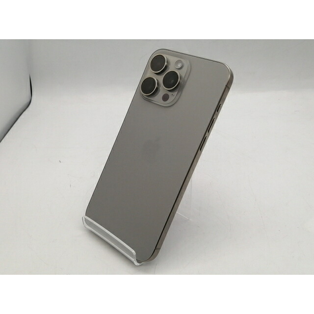 【中古】Apple 外国で版 【SIM無償性】 iPhone 15 Pro Max 1肺結核 自然的チタニウム【町田】引き受ける継続期間１ヶ月【価値づけるA】