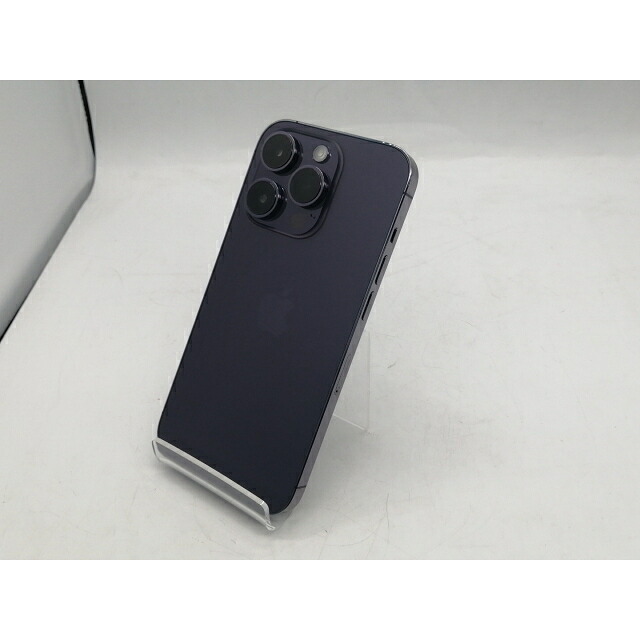 【中古】Apple 国内版 【SIMフリー】 iPhone 14 Pro 512GB ディープパープル MQ283J/A【町田】保証期間１ヶ月【ランクC】