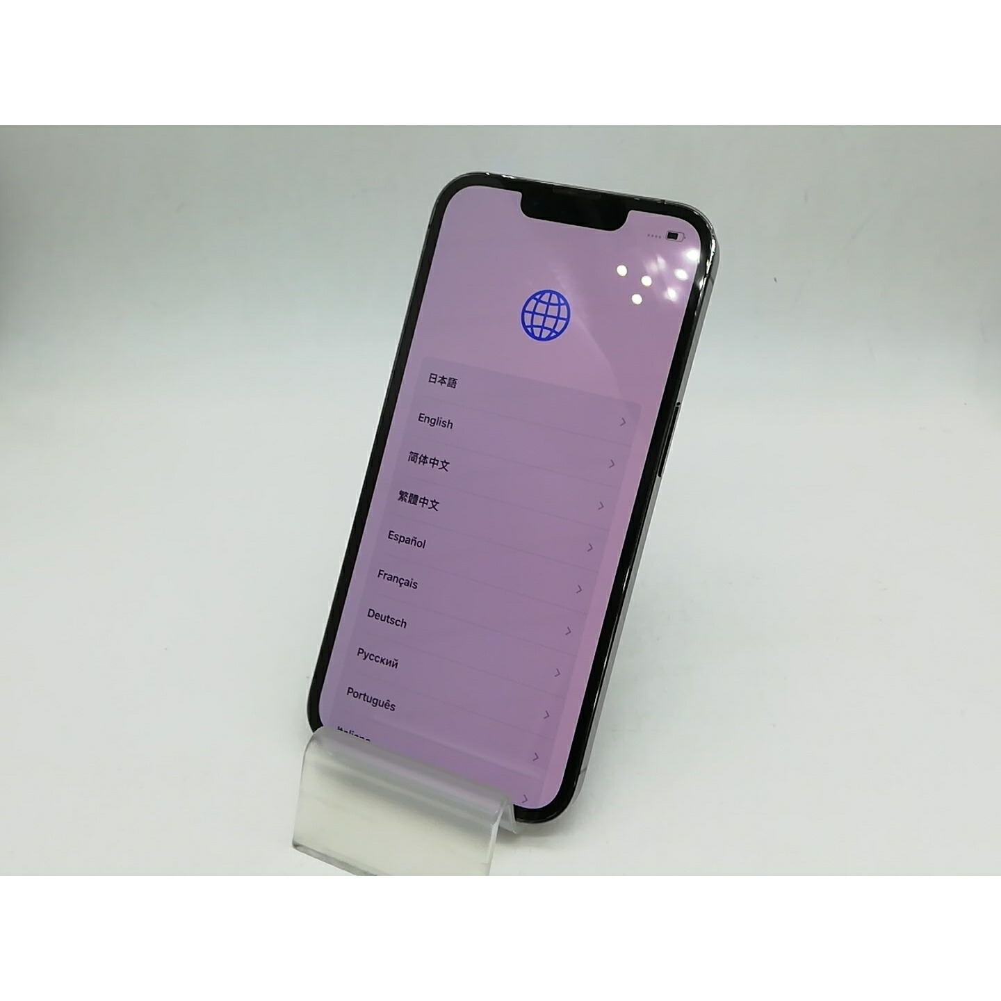 【中古】Apple 国内版 【SIM無償性】 iPhone 13 Pro 512GB 黒鉛 MLUV3J/A【町田】引き請ける継続期間１ヶ月【位置付けるC】 スマートフォン本体-スマートフォン・タブレット