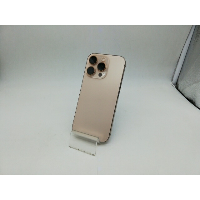【中古】Apple 国内版 【SIM無償性】 iPhone 16 Pro 256GB 乾荒原チタニウム MYN23J/A【町田】引き受ける継続期間１ヶ月【価値づけるA】