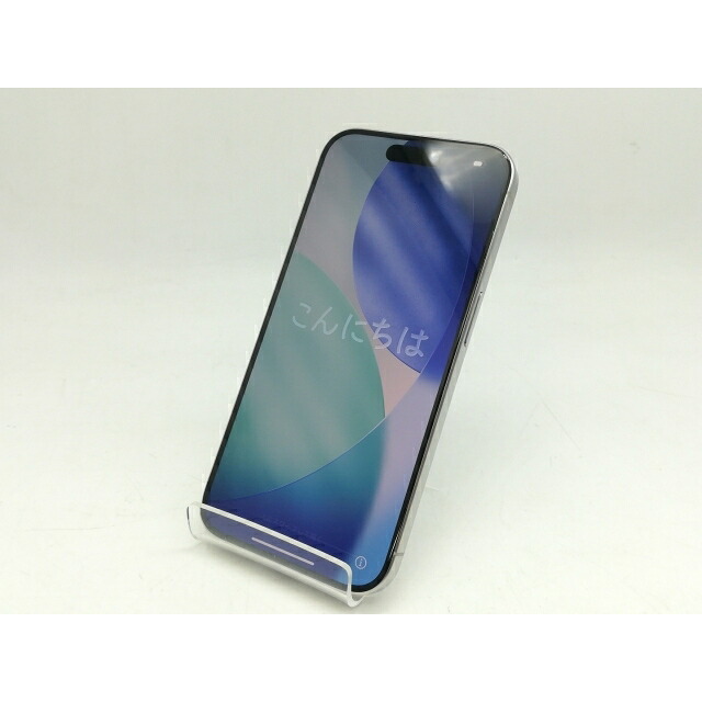 【中古】Apple 国内版 【SIMフリー】 iPhone 15 Pro 256GB ホワイトチタニウム MTUD3J/A【町田】保証期間１ヶ月【ランクA】｜じゃんぱら店