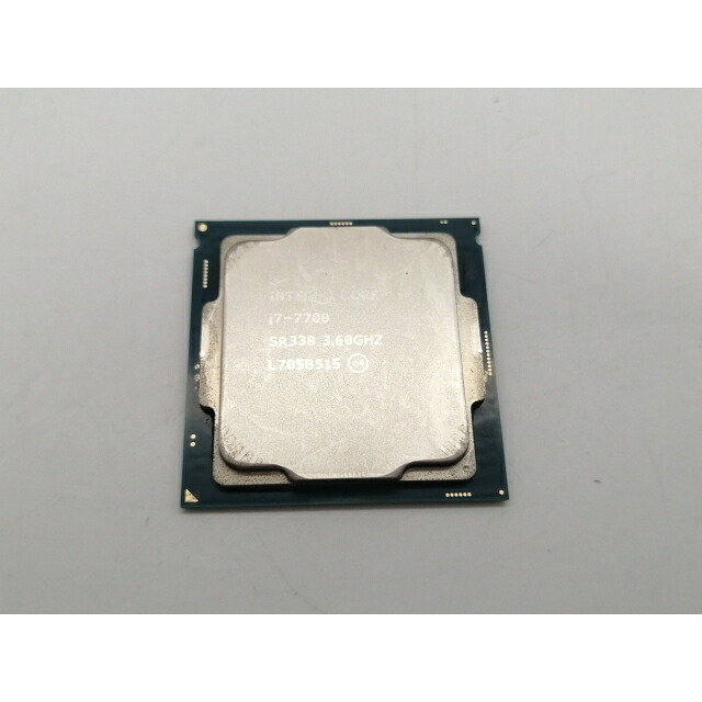 【中古】Intel Core i7-7700 (3.6GHz/肺結核:4.2GHz) bulk LGA1151/4C/8T/L3 8M/固定ディスク630/TDP65W【町田】引き受ける継続期間１週
