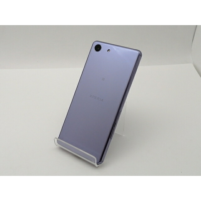 【中古】SONY モバイル 【SIMフリー】 Xperia Ace パープル J3173【三宮センター】保証期間１ヶ月【ランクC】