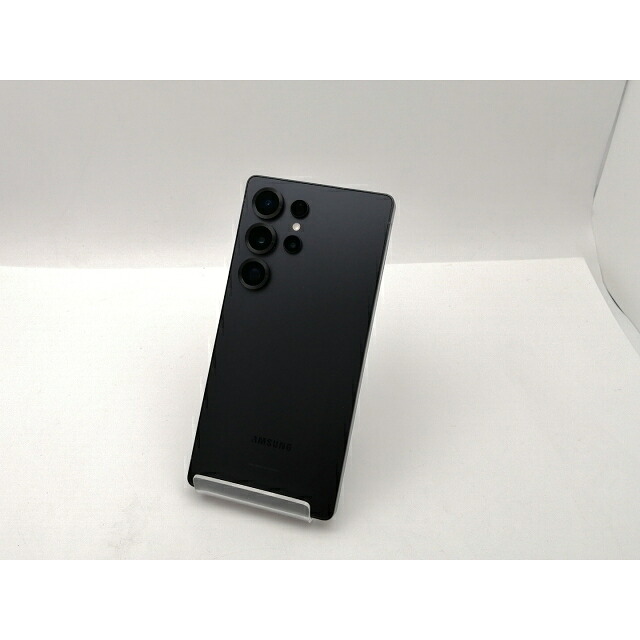 【中古】SAMSUNG 国内版 【SIMフリー】 Galaxy S25 Ultra チタニウムジェットブラック 12GB 256GB SM-S938Q【三宮センター】保証期間1ヶ月【ランクA】