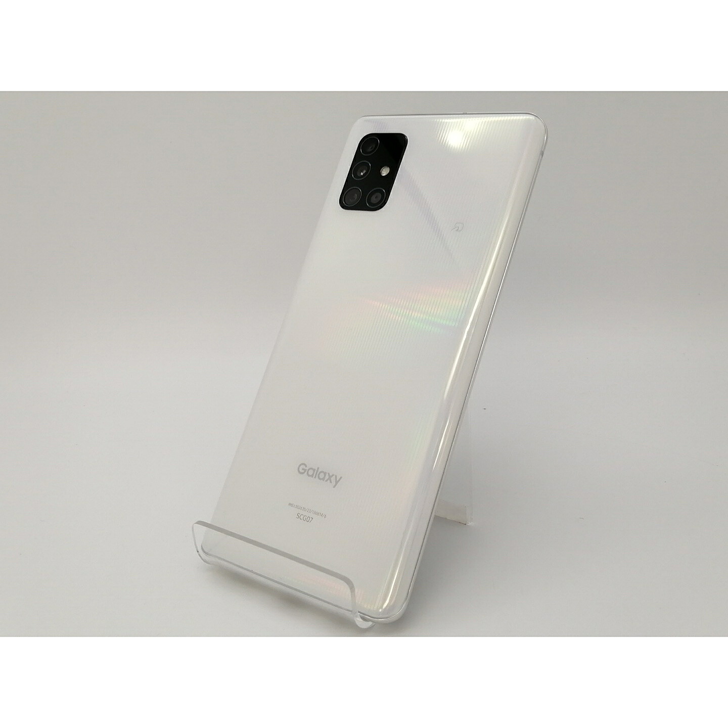 【中古】SAMSUNG au 【SIMロック解除済み】 Galaxy A51 5G プリズム ブリックス ホワイト 6GB 128GB SCG07【三宮センター】保証期間1ヶ月【ランクB】|じゃんぱら店