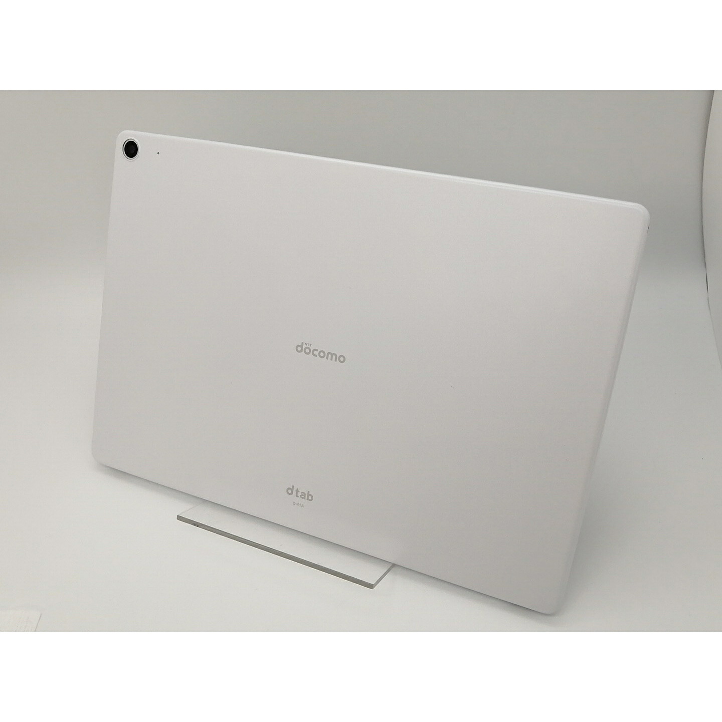 【中古】SHARP docomo 【SIM鍵を掛ける取り消す済み】 dtab d-41A 白いこと 【Snapdragon 665/4GB/64GB】【三宮真っただ中】引きうける継続期間１ヶ月【序列付けるB】 スマートフォン・タブレット-タブレットPC本体